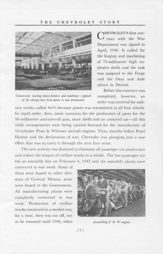 The Chevrolet Story - Published 1951 Page 5